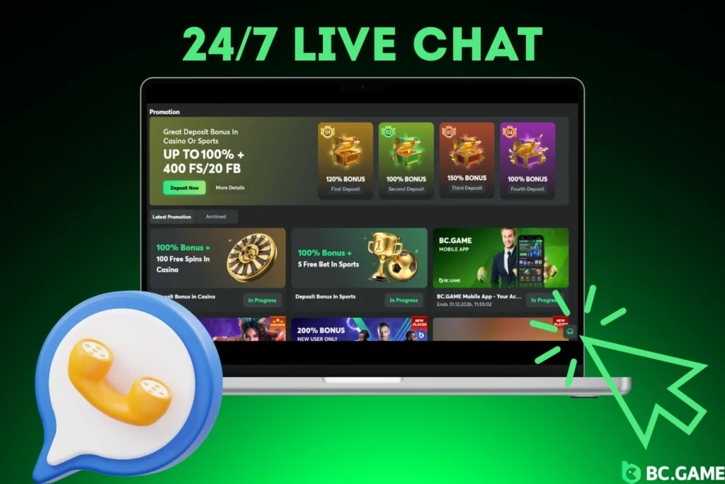 BC.Game Live chat